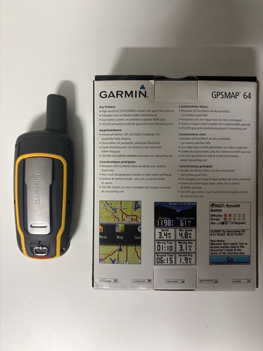 Nawigacja turystyczna GPS Garmin Gpsmap 64