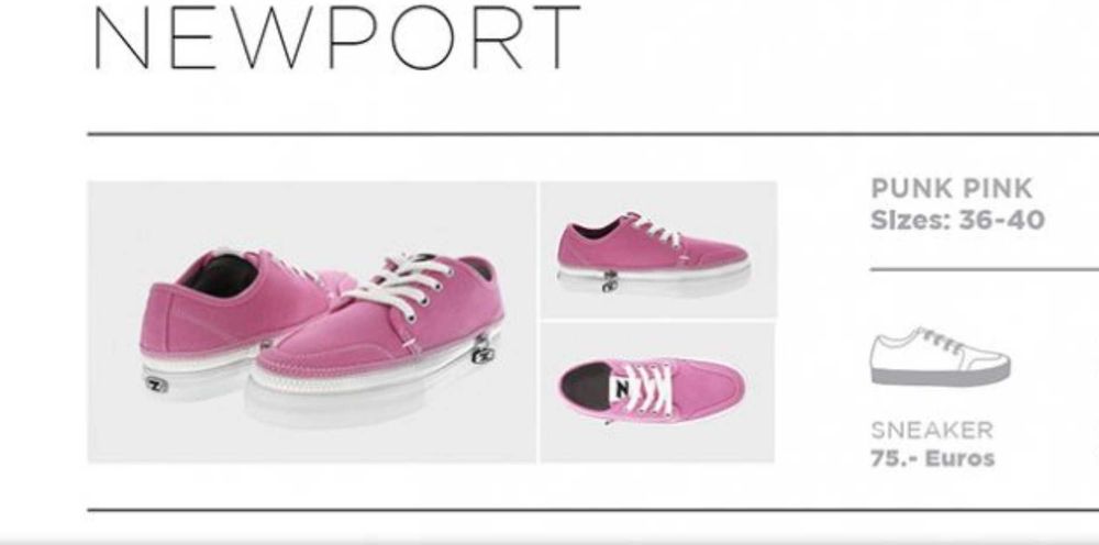 Sapatilha Zipz rosa