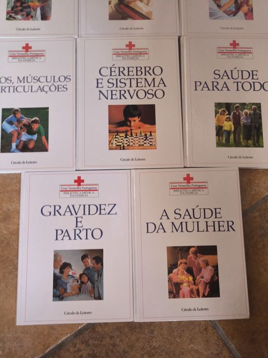 Livros Cruz Vermelha - Saúde