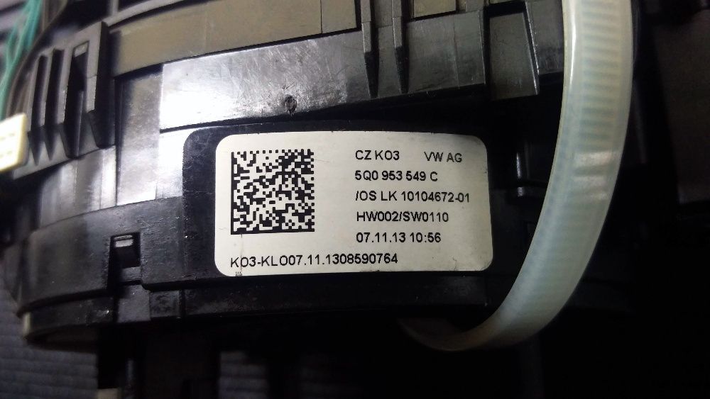 Conjunto Completo de Manetes Audi A3 8V+Mola de Enrolamento+Anilha