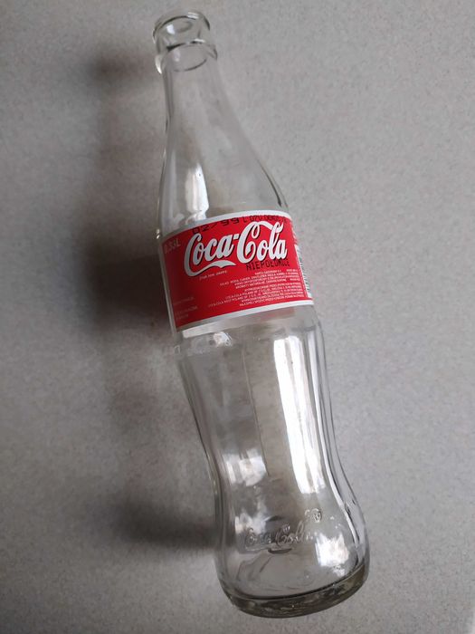 Butelka po coca-cola zwrotna przed 1999 r grube szkło