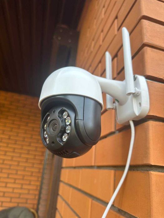 Купольная wi-fi ip камера видеонаблюдения уличная с удаленным доступом