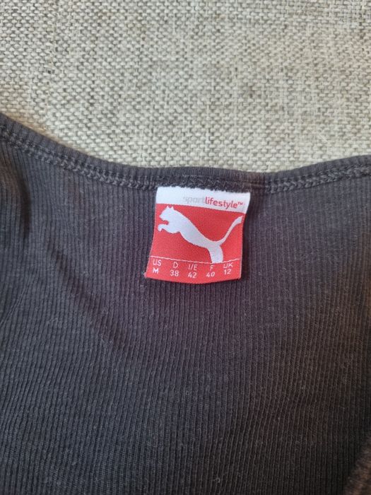 Koszulka bokserka damska Puma czarna