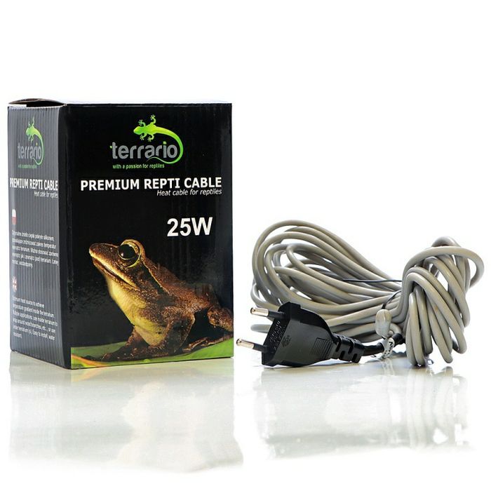 Terrarium premium Repti Cable 25W kabel grzewczy do terrarium
