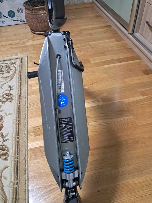 Самокат для дорослих OXELO 145 -195 см TOWN 7 XL Чорний