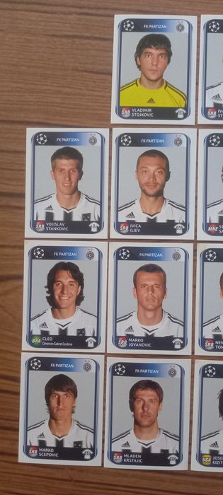 14 cromos uefa champions league 2010-11