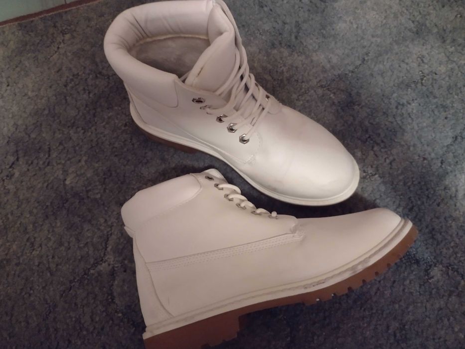 Trapery białe ocieplane