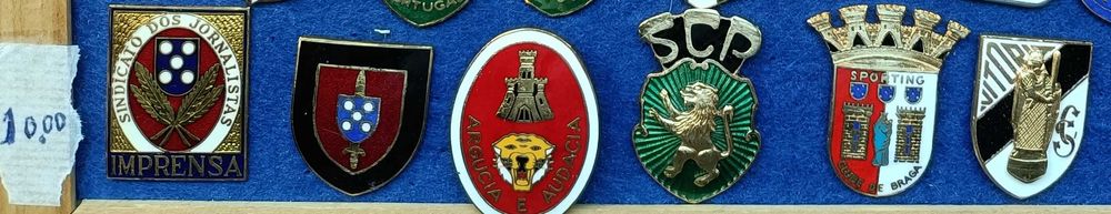 Pins e Alfinetes Desportivos e outros esmaltados
