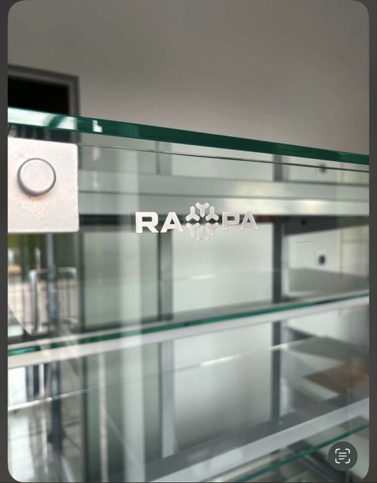 Witryna cukiernicza RAPA C-A 102/89 | Jak nowa | Chłodnicza | LED