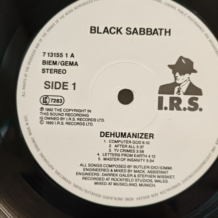 Black Sabbath dehumanizer