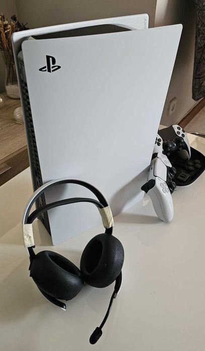 PS5 825GB c/leitor + DualSense Edge Completo + Pulse 3D Wireless + Comando Original