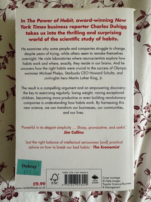 Livro “The Power of Habit”