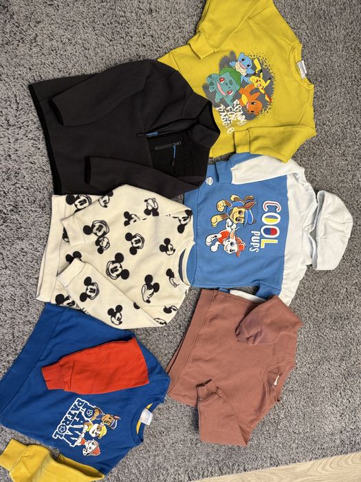 Кофта світшот zara next 110 см