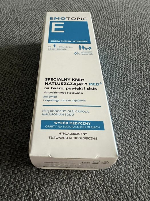 Emotopic MED+ specjalny krem natłuszczający