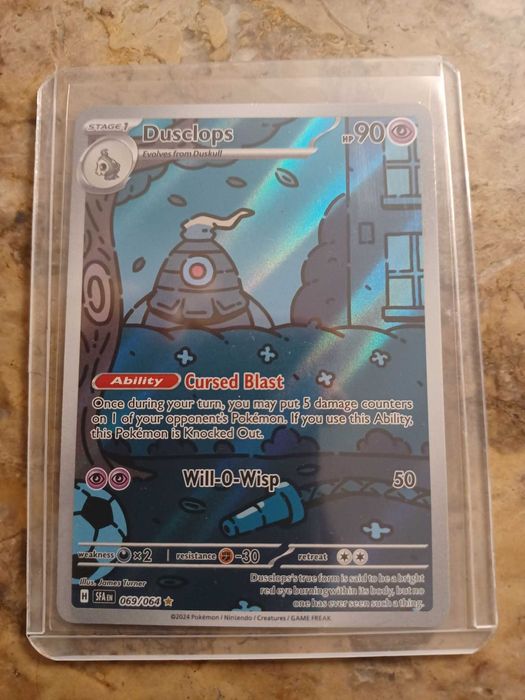 Carta Full Art Dusclops