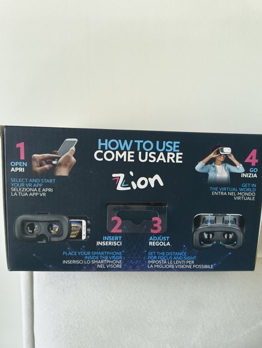 Óculos realidade virtual Zion