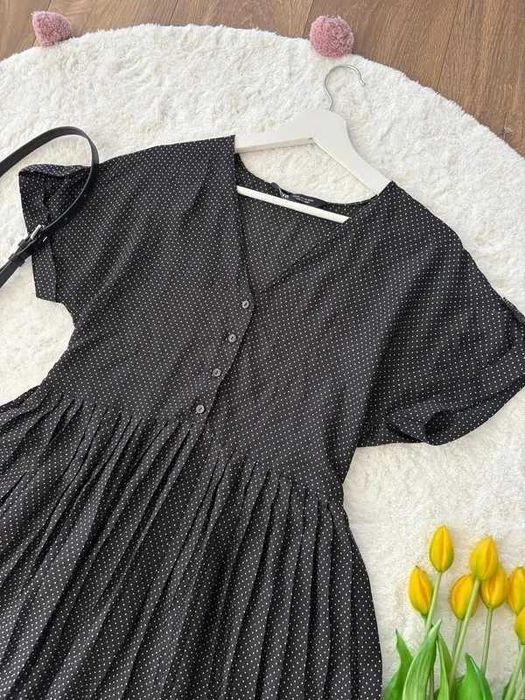 ZARA rozmiar XS klasyczna krótka sukienka