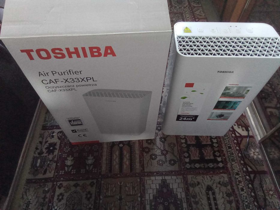 Oczyszczacz powietrza Toshiba airpurfier CAF-X33XPL OKAZJA!
