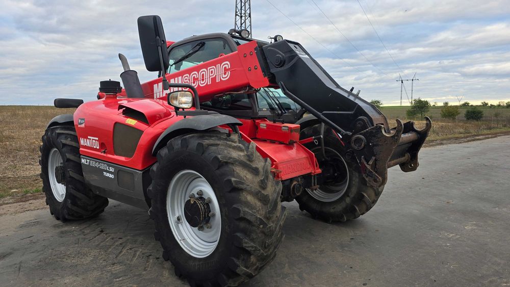 Навантажувач телескопічний manitou 634