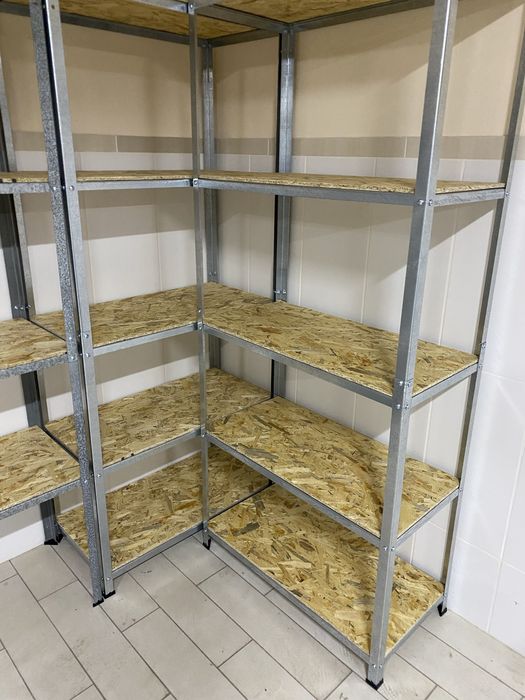 Стелаж металлический . Стилаж металевий СТО.В гараж, кладовку, склад .