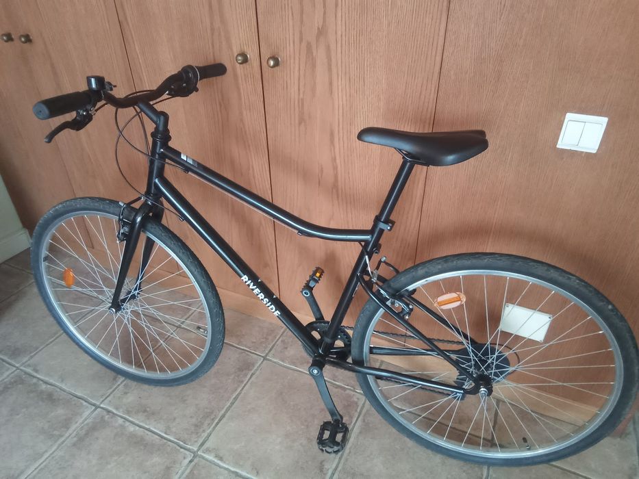 Bicicleta riverside 100   120 b-twin decathlon