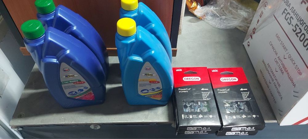 нова бензопила forte