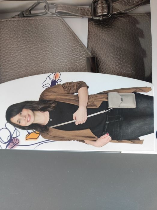 Saszetka na telefon z paskiem damska HAMA