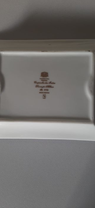 Cinzeiro porcelana reprodução Companhia das Índias