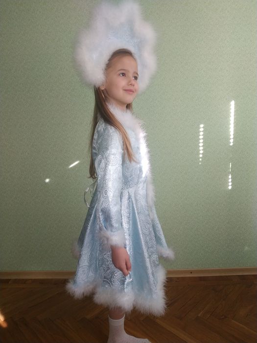 Костюм зима, снегурочка 104-116