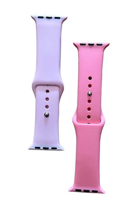 Apple Watch 38/40/41mm 2x Opaska Silikonowa Pasek kod 1801