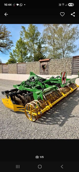 Brona talerzowa talerzówka Kerner Helix 450 nie horsch, amazone