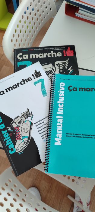 Dossiê completo do professor de Francês Ça Marche 7