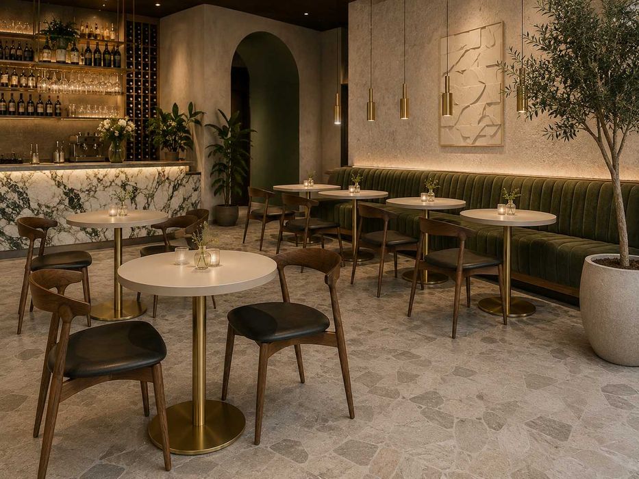 Stolik, stół do jadalni, restauracji, lokalu fi 60 - PRODUCENT - 5 lat gwarancji