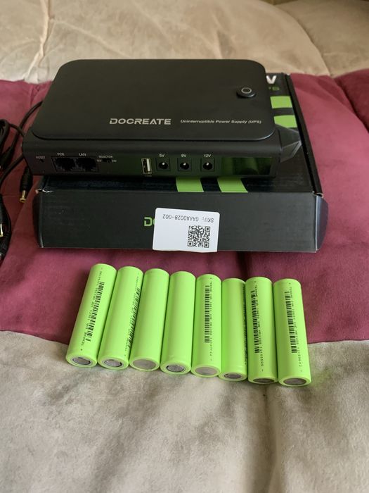 ДБЖ для роутера 36ВТ 26400mah 15 годин роботи