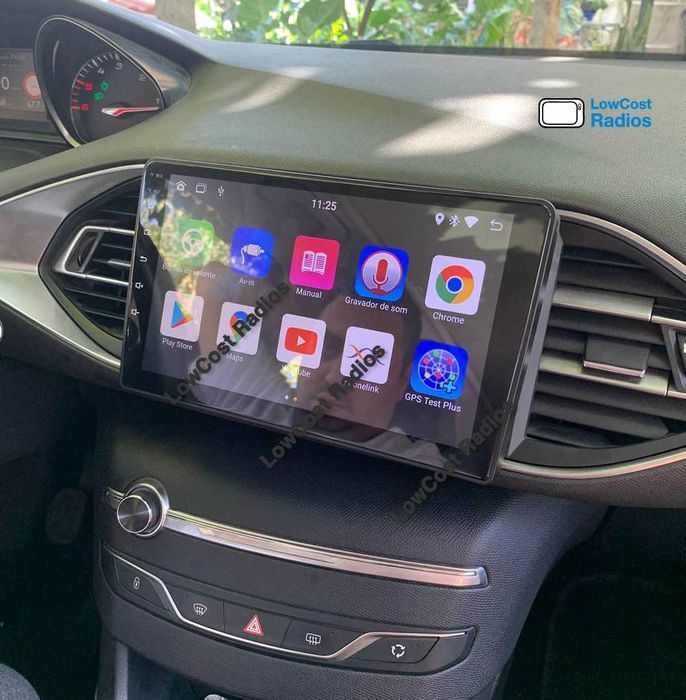 Auto Rádio PEUGEOT 308 T9 308S | GPS ANDROID 15 BT USB APPS WIFI - 9''