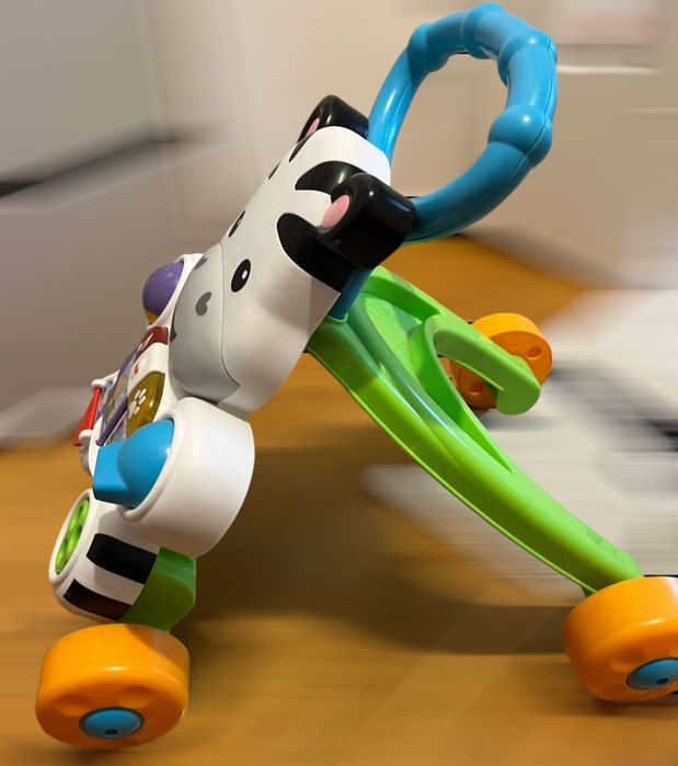 Chodzik pchacz Fisher Price Zebra Język Polski