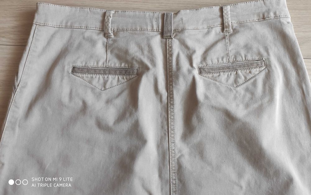 Spódniczka dżins piaskowa