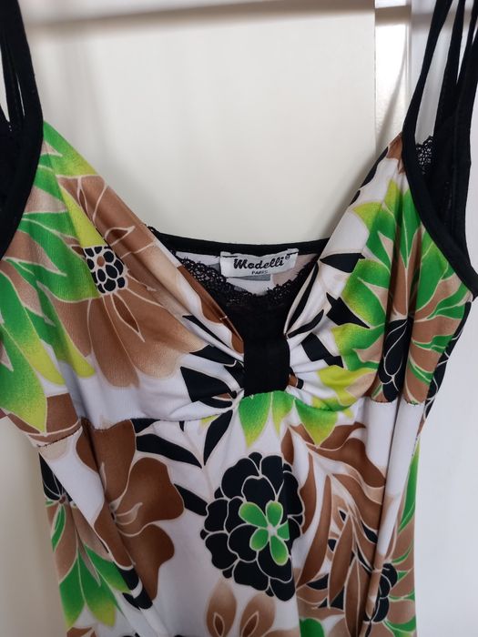 Letnia sukienka w kwiaty roz. XS / S