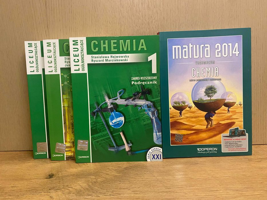 Matura 2014 vademecum CHEMIA zakres podstawowy, rozszerzony OPERON