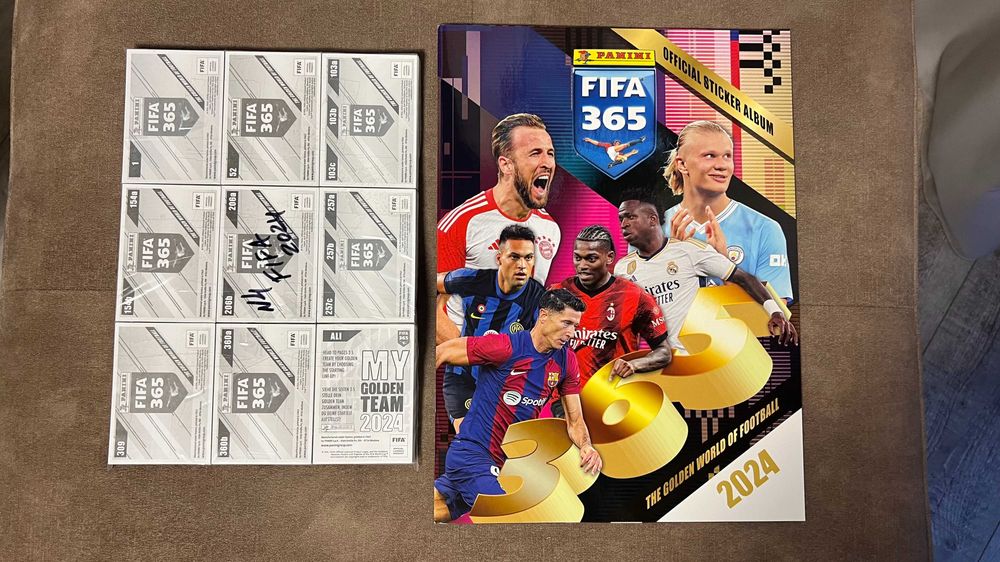 Стікери Panini FIFA 365 2025 / 2024 / 2023/ 2020/ 2019/ 2018/2017/2016