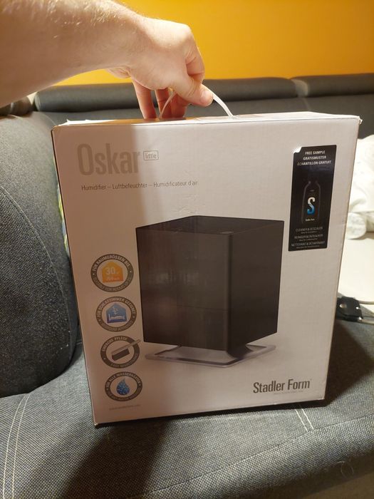 Nawilżacz ewaporacyjny STADLER FORM Oskar Little Czarny