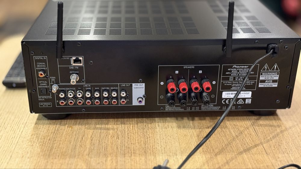 Pioneer SX-N30DAB – SalonPL, I Właściciel, PILOT + KOMPLET
