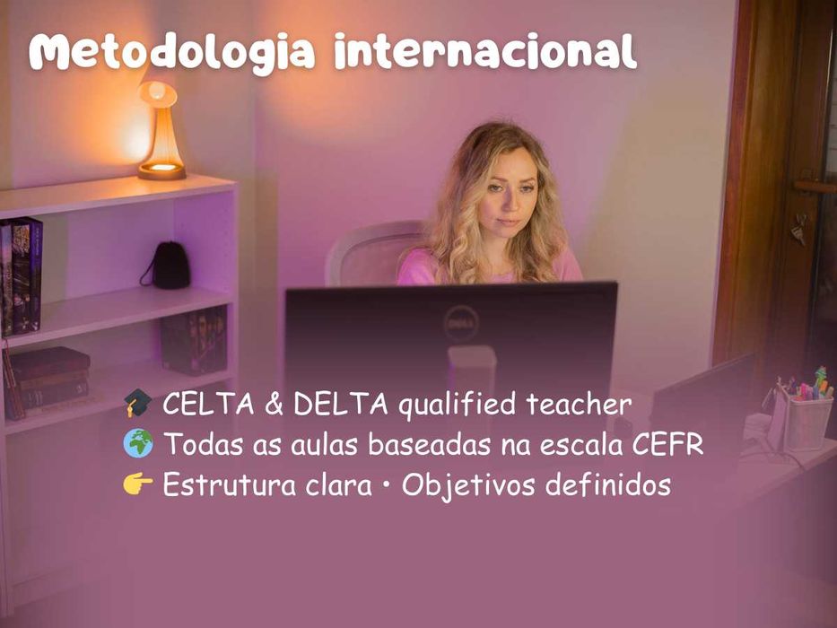 Professora de inglês | Inglês on-line | Coaching linguístico