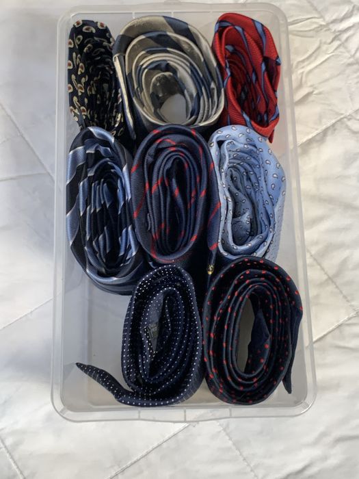 Zestaw krawatów męskich tie silk 8