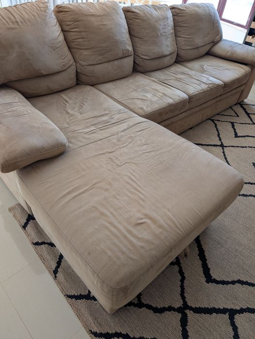 Doação de sofá  Bege 2,60 de comprimento