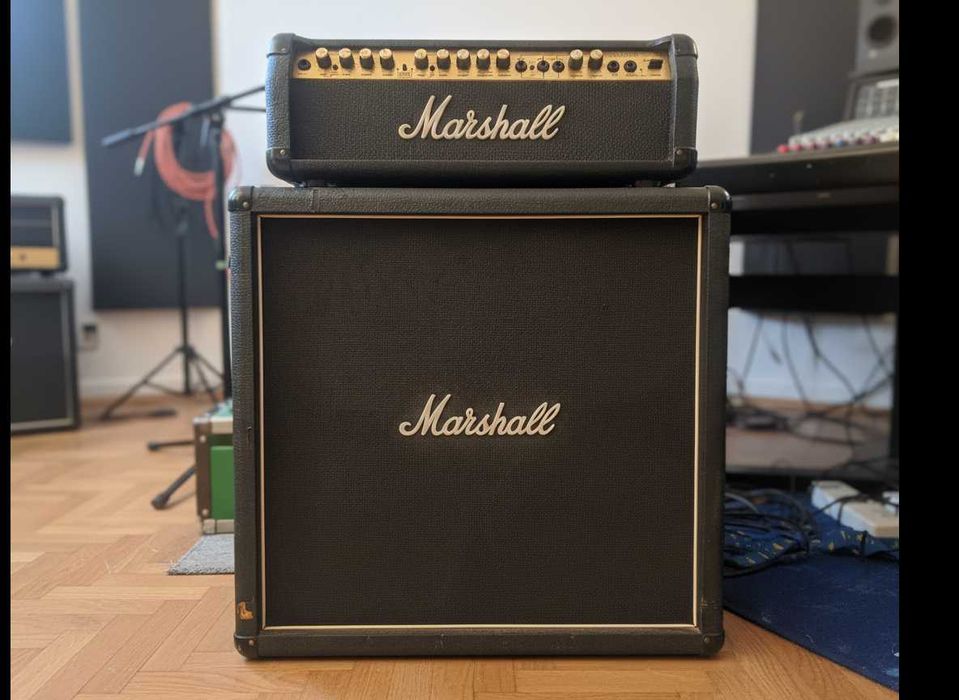 MARSHALL VALVESTATE 8100 ZESTAW Głowa 100W plus Kolumna 4x12