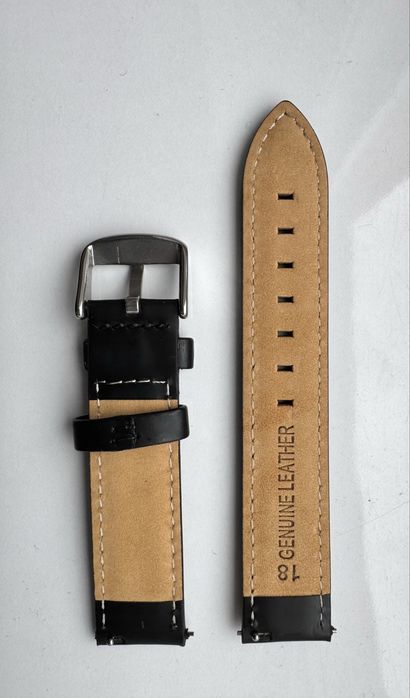 Pasek do zegarka ze skory naturalnej