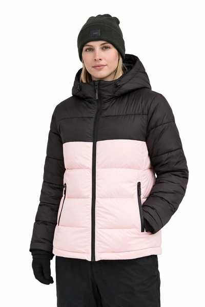 O'neill O'riginals Puffer Jacket Peach Whip Colour Block