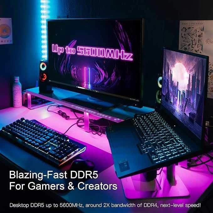 ‼️DDR5 (16GB, 32GB) 5600MHz CL46 оперативная память SIX U-5600 Pro‼️