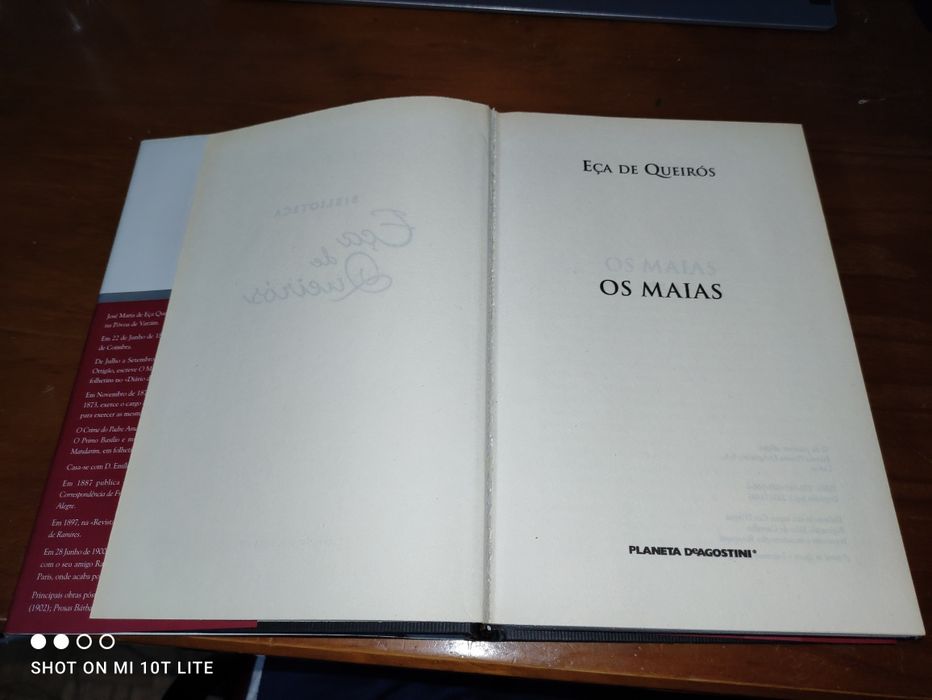 Os Maias - Eça de Queirós Planeta DeAgostini Volume 1